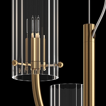 Подвесной светильник Maytoni Arco MOD223PL-03BS - фото