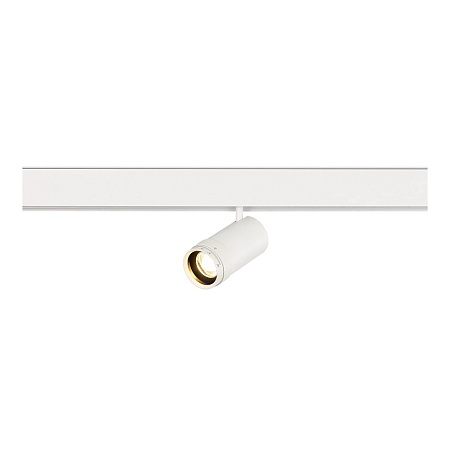 Магнитный трековый светильник ZOOM Белый LED 1*12W 3000K Lm Ra90 10-55° IP20 D50xH160 4 ST357.536.12 - фото