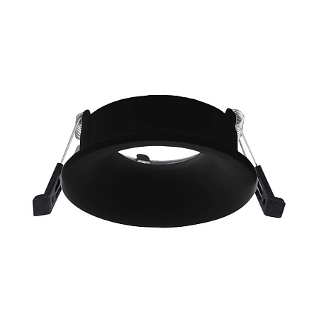 Св-к встр. Черный GU10 1*50W IP20 L85xW85xH30 220V Без ламп ST263.408.01 - фото