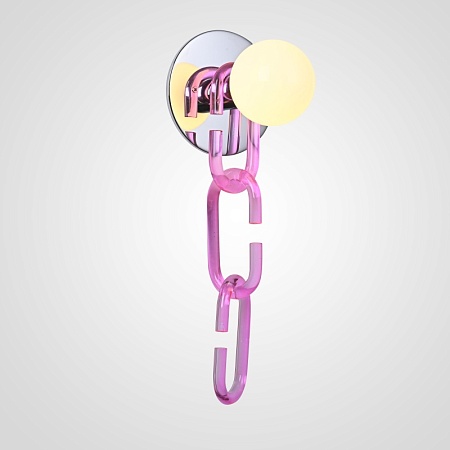 Настенный Светильник Chain Wall Розовый Imperiumloft 178090-26 - фото