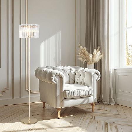 Напольный светильник Bogate's 01116/3 золото - фото