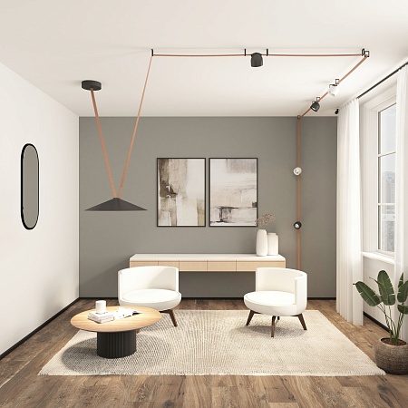 Светильник на шине Denkirs BELTY SPOT DK5540-BK - фото