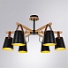 Потолочная люстра ARTE LAMP A7032PL-6BK - фото