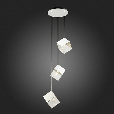 Светильник подвесной ST-Luce Хром/Прозрачный, Хром G9 3*5W SL1182.103.03 - фото