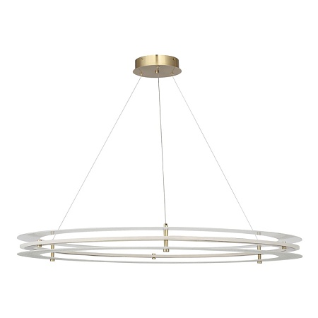 Светильник подвесной ST-Luce золотистый/Прозрачный LED 1*70W 4000K SL6245.213.01 - фото
