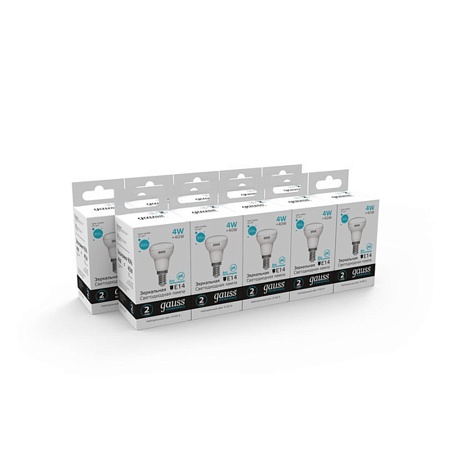 Светодиодная лампа Gauss Рефлекторная 4W 300Lm 4100K E14 63124 - фото