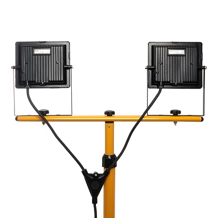 Светодиодный прожектор Feron LL-503  на штативе IP65 2*50W 6400K - фото