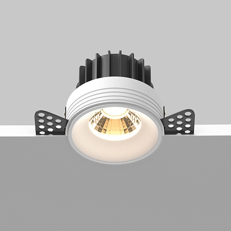 Встраиваемый светильник Technical Round DL058-12W2.7K-TRS-W - фото