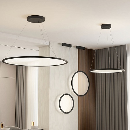 Потолочный подвесной светильник Denkirs DK6617-BK - фото