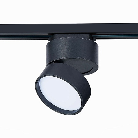 Св-к трек. Черный LED 1*14W 4000K 1 100Lm Ra>90 120° IP20 D104xH128 170-240VV ST651.446.14 - фото