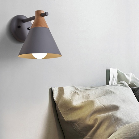 Настенный Светильник Nod Wall Gray Imperiumloft 178362-26 - фото