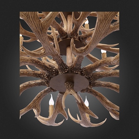 Люстра подвесная ST-Luce Светло-коричневый E14 27*40W (из 3-х коробок) SL153.703.27 - фото