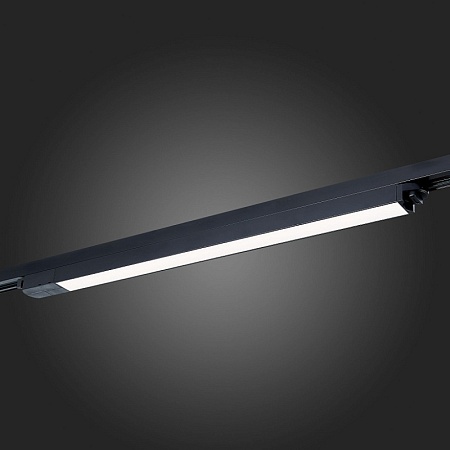 Св-к трек. Черный LED 1*24W 3000K 2 250Lm Ra>98 120 IP20 L600xW34xH33 180-240V ST366.438.24 - фото