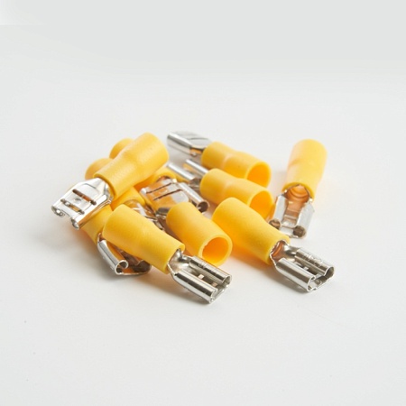 Наконечник плоский Изолированный (мама) РпИм 6-250, STEKKER, LD402-60250 (DIY упаковка 10 шт) - фото