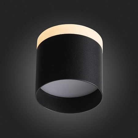 Светильник потолочный Черный LED 1*9W 3000K 702Lm Ra>80 120° IP20 D79xH75 170-240V ST102.402.09 - фото
