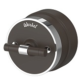 Переключатель/выключатель одноклавишный Vintage мокко матовый/хром W5812052