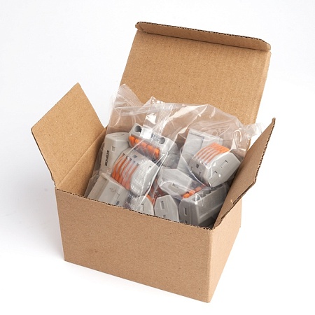 Клемма строительно-монтажная 5-проводная STEKKER, LD222-615 - фото