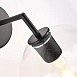 Бра Rh Utilitaire Globe Shade Single Sconce Black Imperiumloft 123275-22 - фото