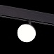Магнитный трековый светильник Черный LED 1*7W 3000K 520Lm Ra>80 120° IP20 L120xW90xH192 ST358.436.07 - фото