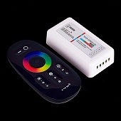 Контроллер RGBW лент + пульт управления (RF-радио) 4-канальный DC12-24V; 24А ST9002.500.00RGBW
