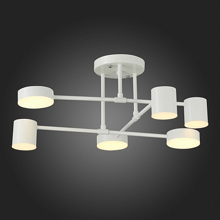 Светильник потолочный Белый/Белый LED 6*7W 4000K SLE201052-06 - фото