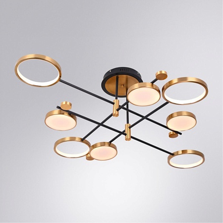 Потолочная люстра Arte Lamp HOLLY A1364PL-8PB - фото