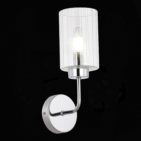 Светильник настенный Хром/Прозрачный E14 1*40W SLE1127-101-01 - фото