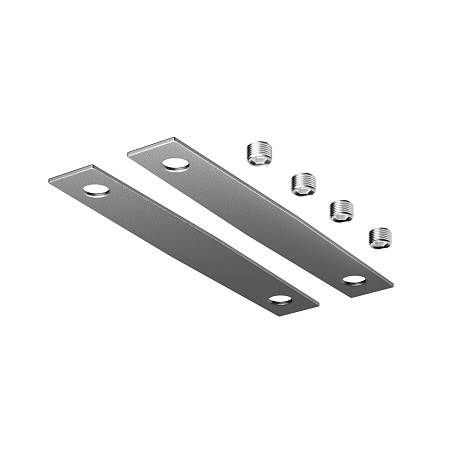 Коннектор прямой для шинопровода Levity, 2шт - фото