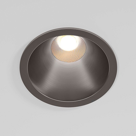 Светильник встраиваемый светодиодный Forte 15W 4000K титан 25071/LED Elektrostandard - фото
