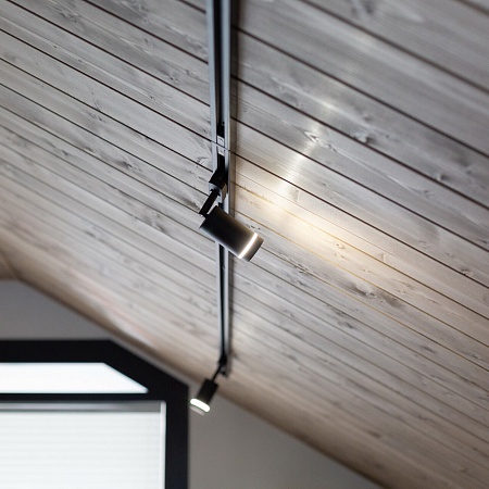 Однофазный шинопровод черный 3м 85081/00 Elektrostandard - фото