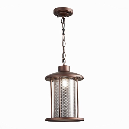 Светильник уличный подвесной ST-Luce Темный кофе/Прозрачный, Темный кофе E27 1*60W SL080.403.01 - фото