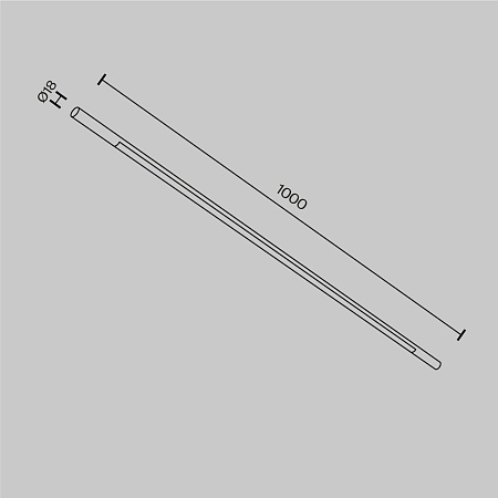 Светильник Technical C100CL-L1000-24W3-6K-B - фото