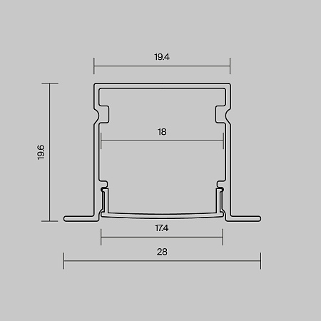 Профиль Led Strip 632017 - фото