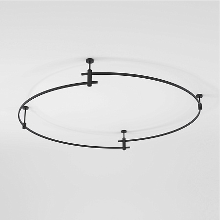 Esthetic Magnetic Шинопровод Round черный Ø1500 85217/00 Elektrostandard - фото