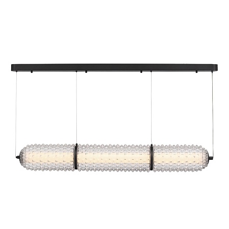 Светильник подвесной ST-Luce черный/прозрачный LED 1*37W 4000K SL6144.413.01 - фото