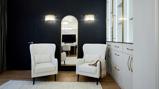 Настенный светильник (бра) Maytoni Dune DIA005WL-02G - фото