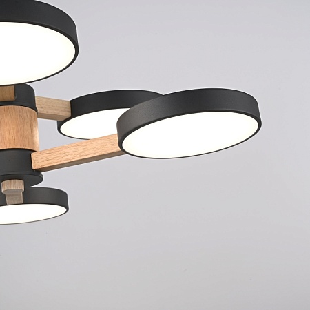 Подвесная Люстра Turna Dbl L6 Black Imperiumloft 229084-26 - фото