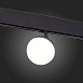Магнитный трековый светильник Черный LED 1*7W 3000K 520Lm Ra>80 120° IP20 L120xW90xH192 ST358.436.07 - фото