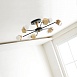 Люстра На Штанге Jx D90 Black Imperiumloft 204242-26 - фото