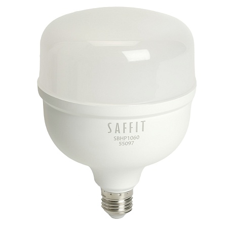 Лампа светодиодная SAFFIT SBHP1060 E27-E40 60W 230V 6400K - фото