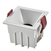 Св-к встр. Белый LED 1*10W 60° IP20 L65xW65xH52 85-265V В комплекте ST757.538.10S