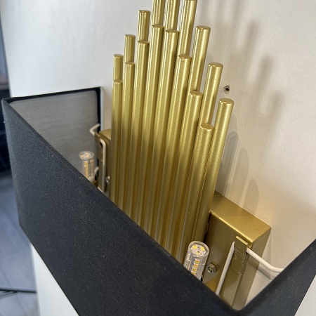 Бра Sohne Cg 90-0009 Fiore Black H65 W29 Imperiumloft 189549-22 - фото