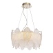 Светильник подвесной ST-Luce золото/прозрачный, янтарный LED 1*30W 3000K SL6135.203.01 - фото
