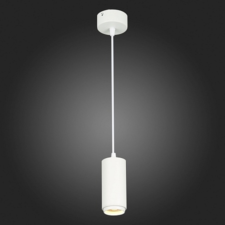 Светильник подвесной Zoom Белый LED 1*10W 3000K 1 000Lm Ra>80 15-60° IP20 D59xH130 170- ST600.533.10 - фото
