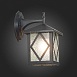 Светильник уличный настенный ST-Luce Черный/Черный, Прозрачный E27 1*60W SL084.411.01 - фото