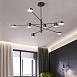 Люстра Motvikt Black 6 Imperiumloft 189814-26 - фото