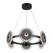 Светильник подвесной ST-Luce черный/дымчатый LED 1*34W 4000K SL6142.433.01
