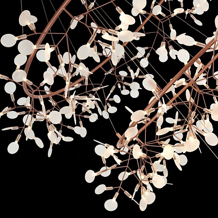 Люстра подвесная ST-Luce Медный/Белый LED 486*0,5W 3500K (из 3-х коробок) SL379.203.486 - фото