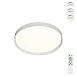 DK6511-WH Накладной светильник, LED, 50W, IP 20, 3000K - 6500K, белый, металл, полимер - фото