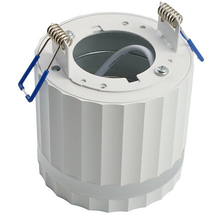 Светильник потолочный Feron HL369  Barrel OLYMPUS 12W, 230V, GX53, белый - фото